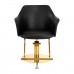 Hairdressing Chair GABBIANO MARBELLA GOLD black